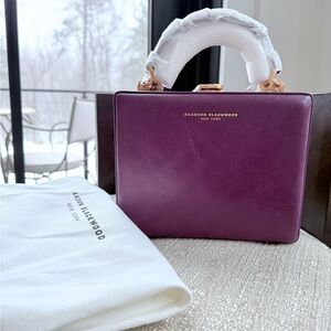 Brandon Blackwood Deep Purple Kendrick Box Bag